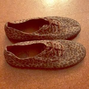 Leopard Vans - Like New